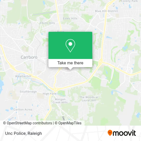 Unc Police map
