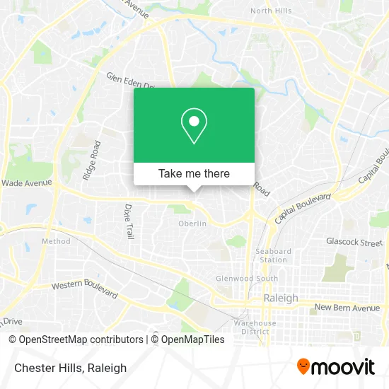 Chester Hills map