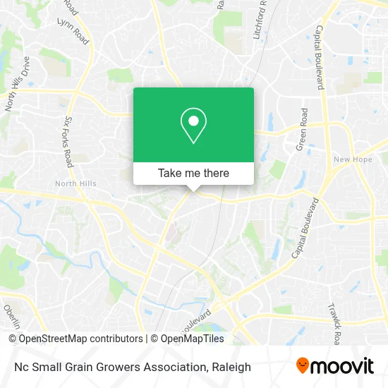 Nc Small Grain Growers Association map