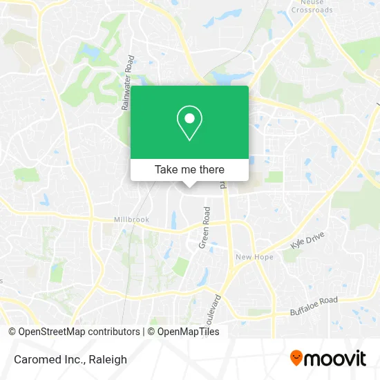 Caromed Inc. map
