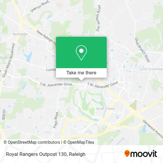 Royal Rangers Outpost 130 map