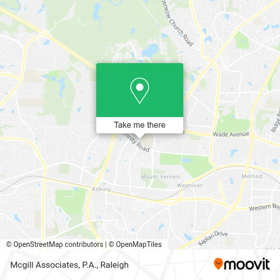 Mcgill Associates, P.A. map