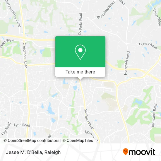 Jesse M. D'Bella map