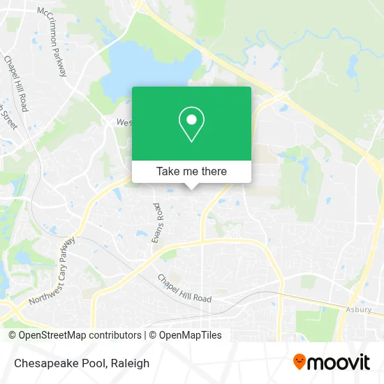 Chesapeake Pool map