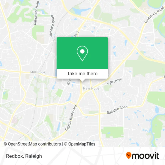 Redbox map