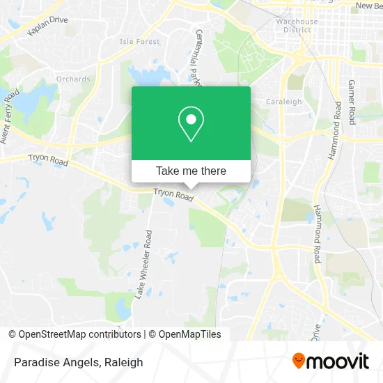 Paradise Angels map