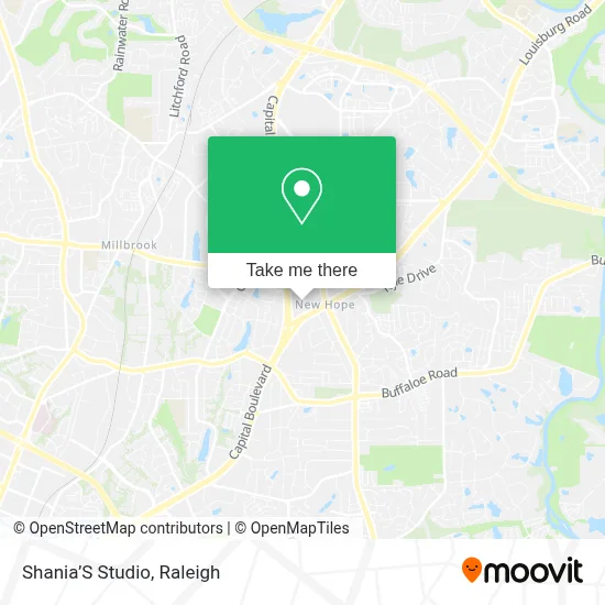 Shania’S Studio map