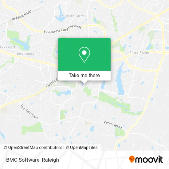 Bmc Software map