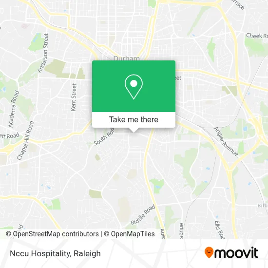 Nccu Hospitality map