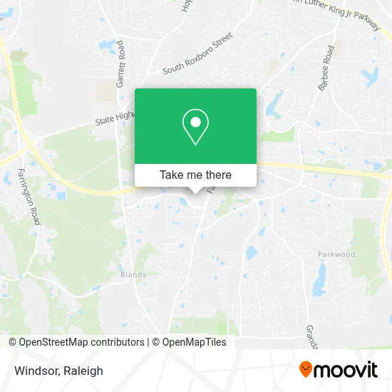 Windsor map