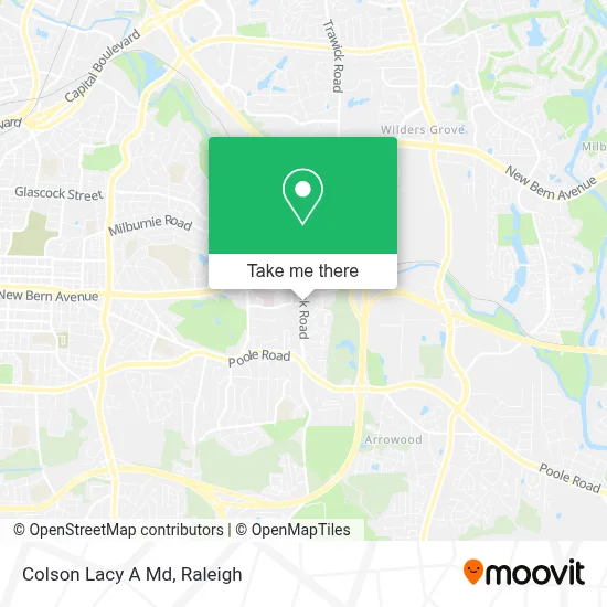 Colson Lacy A Md map