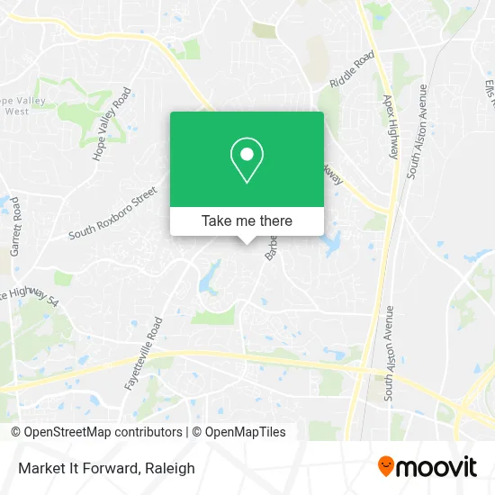 Market It Forward map