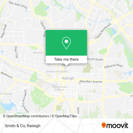 Smith & Co map