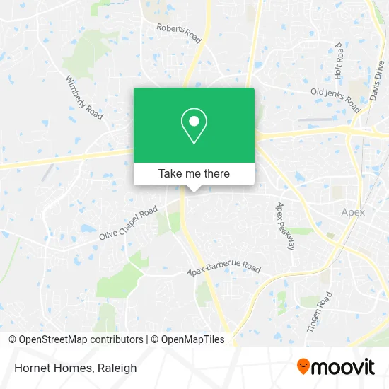 Hornet Homes map
