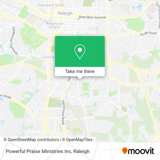Powerful Praise Ministries Inc map