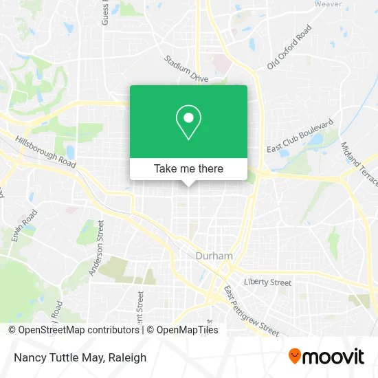Nancy Tuttle May map