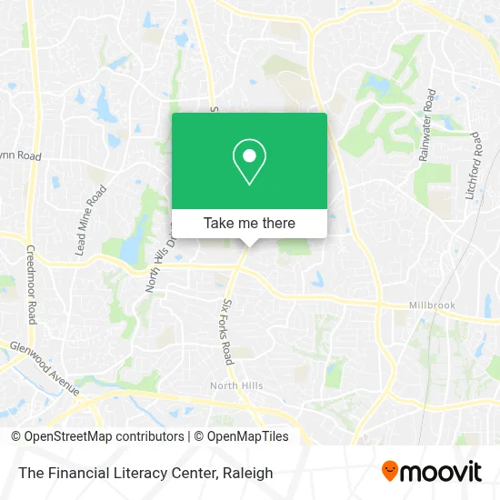 The Financial Literacy Center map