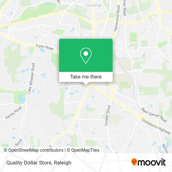 Quality Dollar Store map