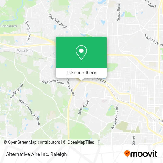 Alternative Aire Inc map
