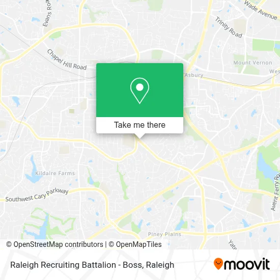 Raleigh Recruiting Battalion - Boss map