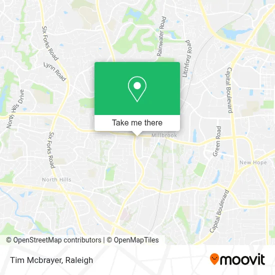 Tim Mcbrayer map
