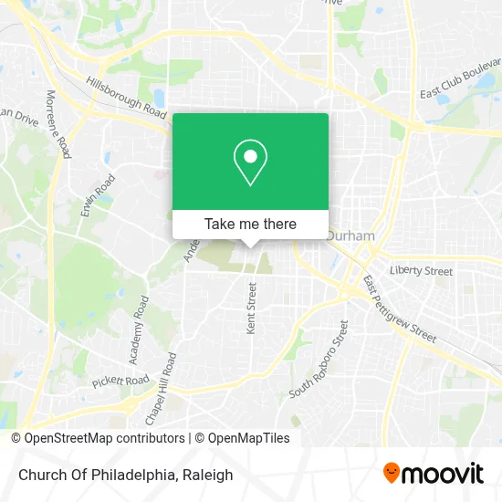 Church Of Philadelphia map