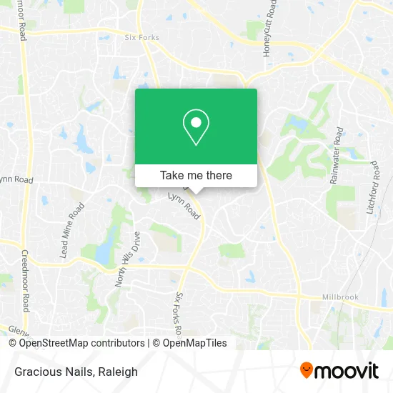 Gracious Nails map