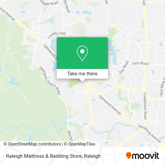 Raleigh Mattress & Bedding Store map