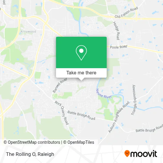 The Rolling O map