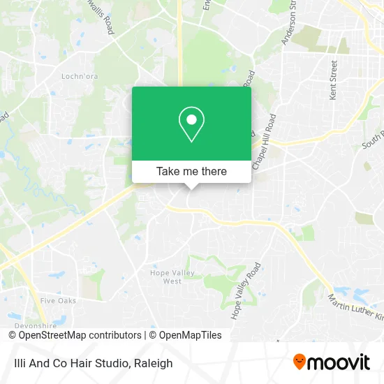Illi And Co Hair Studio map