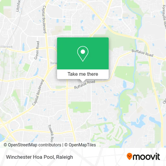 Winchester Hoa Pool map