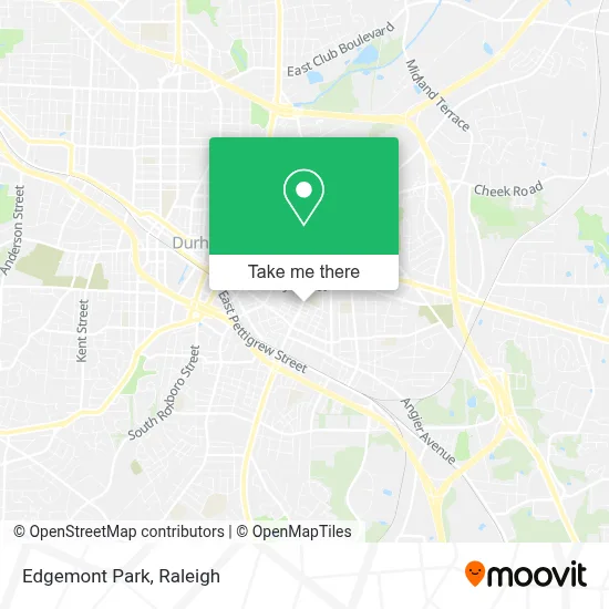 Edgemont Park map