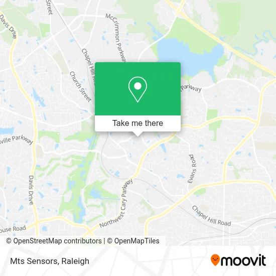 Mts Sensors map