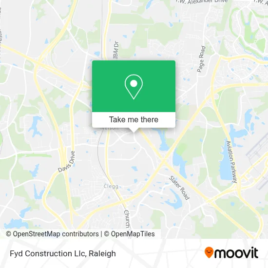 Fyd Construction Llc map