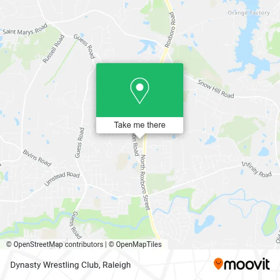 Dynasty Wrestling Club map