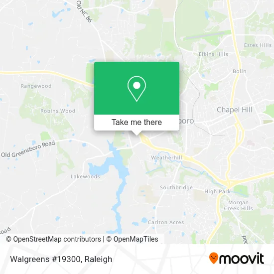 Walgreens #19300 map
