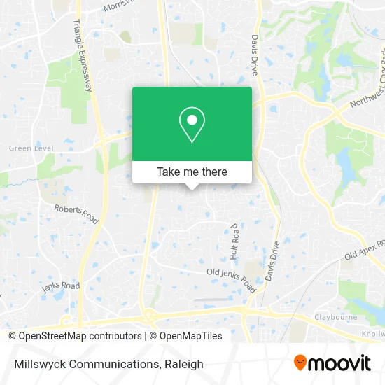 Millswyck Communications map