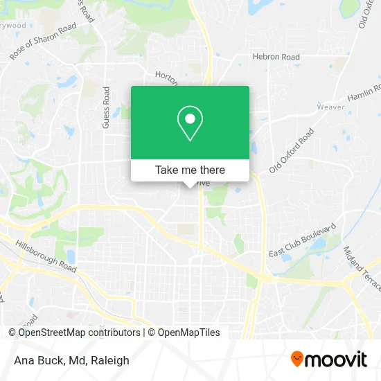 Ana Buck, Md map