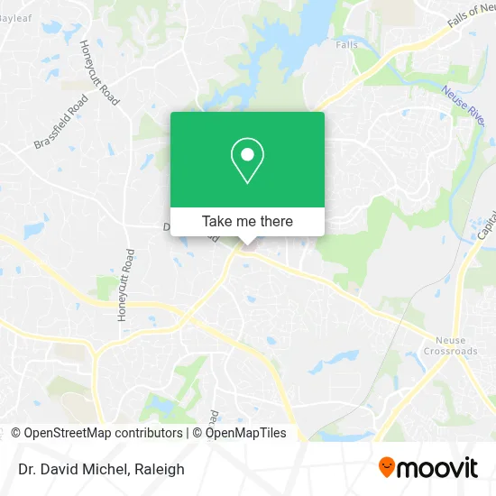 Dr. David Michel map
