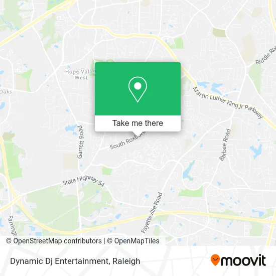 Dynamic Dj Entertainment map