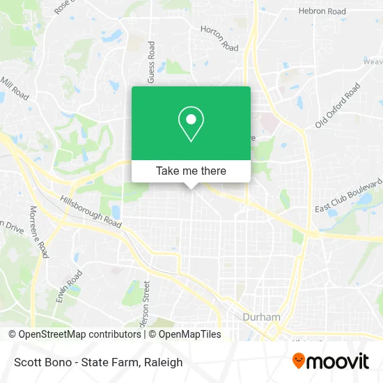 Scott Bono - State Farm map