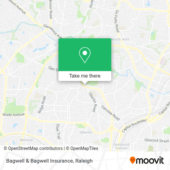 Bagwell & Bagwell Insurance map