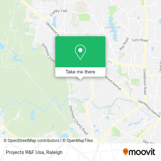 Projects R&F Usa map