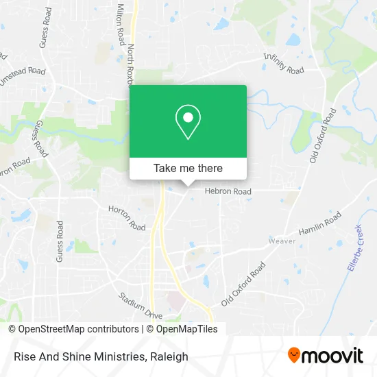 Rise And Shine Ministries map