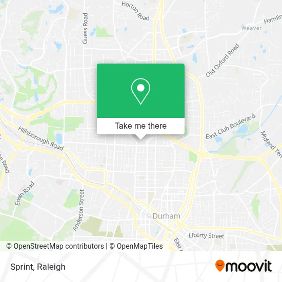 Sprint map