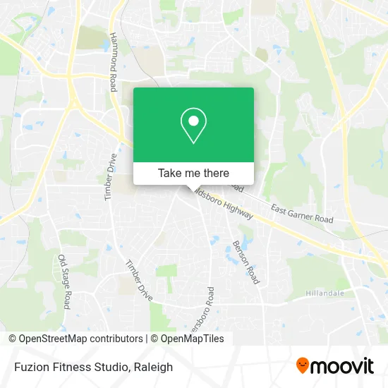 Fuzion Fitness Studio map