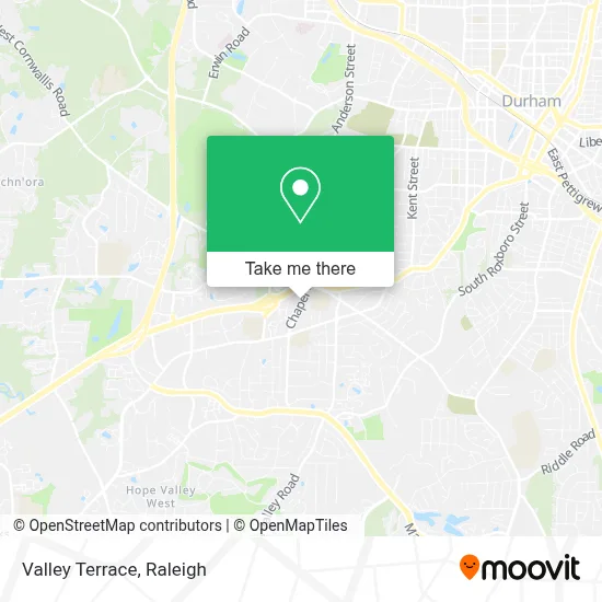 Valley Terrace map