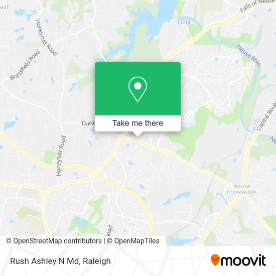 Rush Ashley N Md map