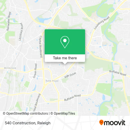540 Construction map