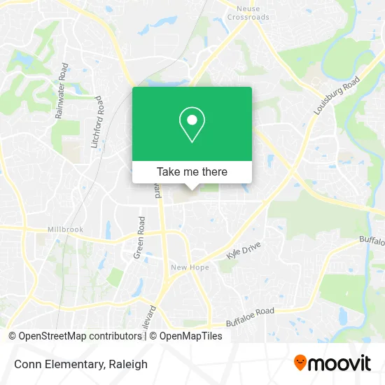 Conn Elementary map
